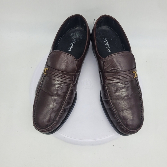 Florsheim Shoe Men's 11 D Riva Moc Toe Bit Loafers - Picture 9 of 9
